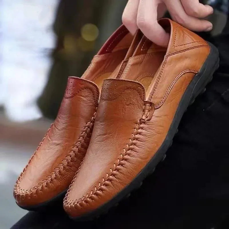 Men’s Height Enhancing Classic Leather Loafers