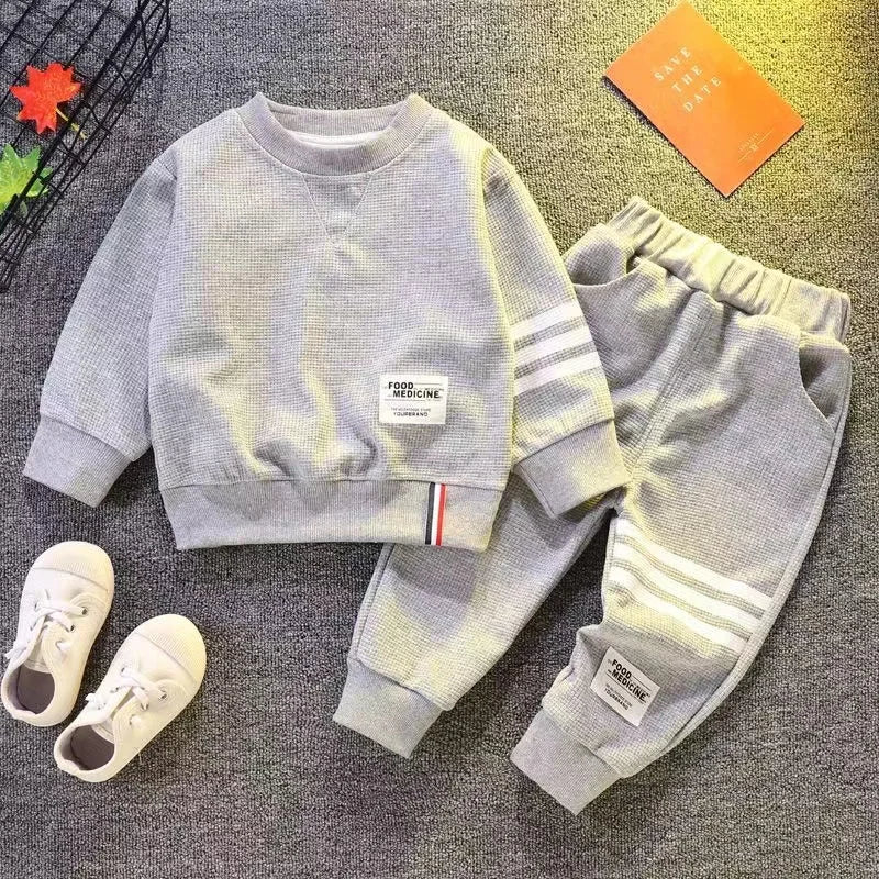 Kid's Long Sleeve Sweater & Jogger Pant Set