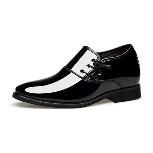 Boys' Sophisticated Black Leather Loafers