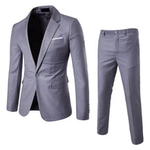 Elegant Men’s 2-Piece Blazer Suit