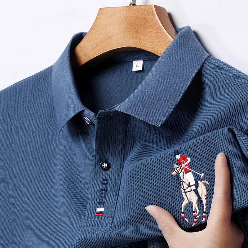 Premium Men’s Embroidered Polo Shirt