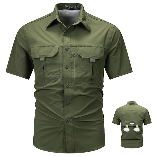 Men’s Breathable Tactical Work Shirt