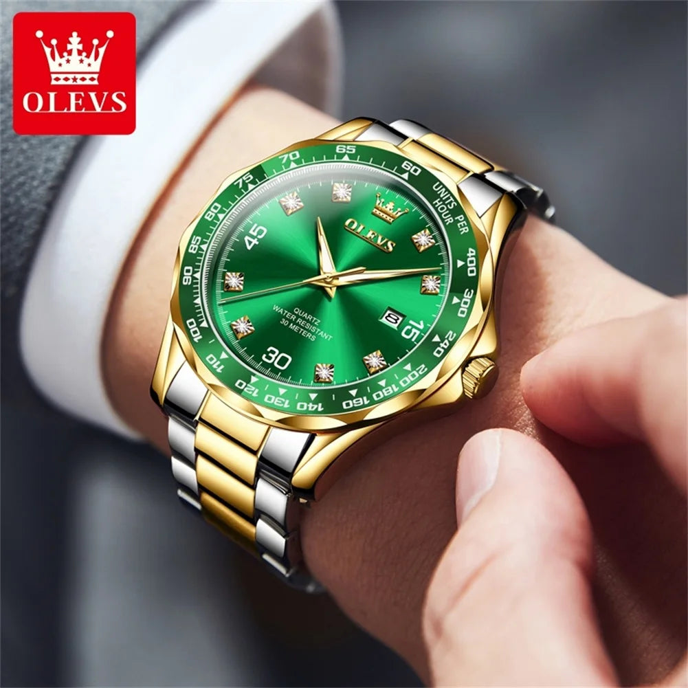 OLEVS Men's Luxury Quartz Watch