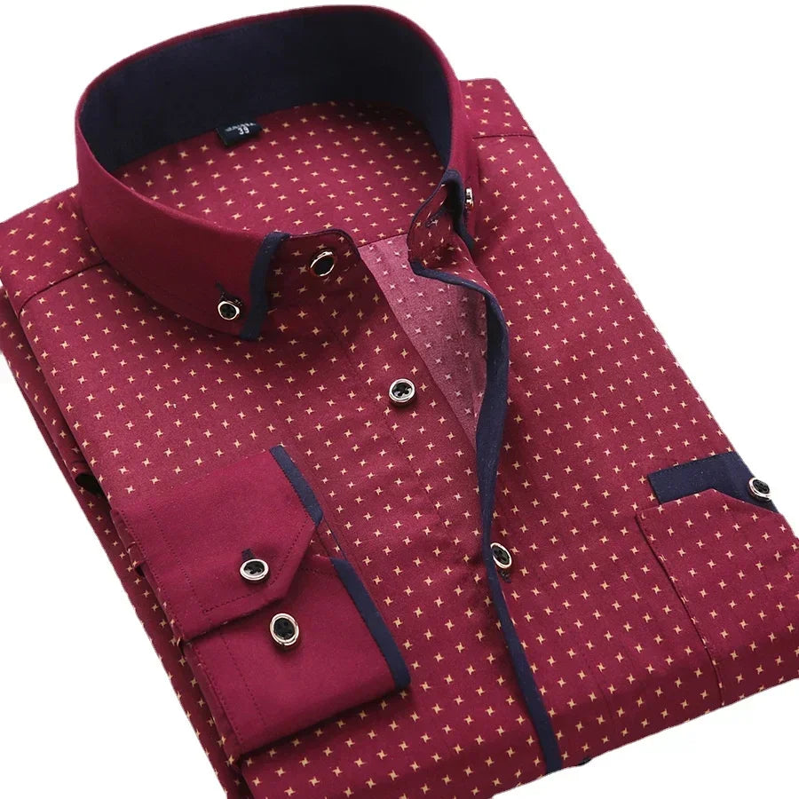 Men’s Long Sleeve Dress Shirt