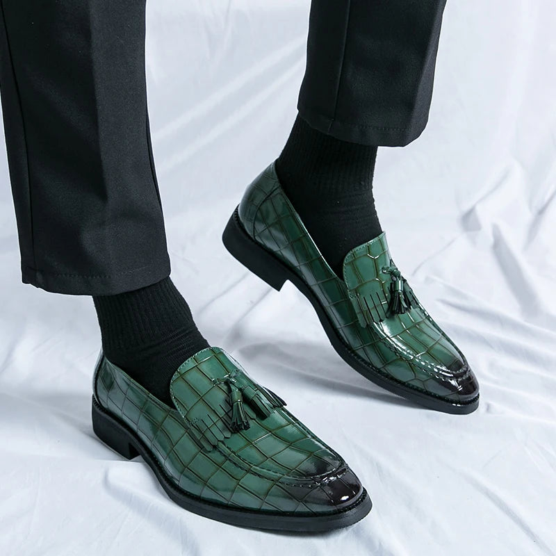 Men’s Flexible Casual Loafers for Office