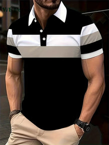 Men's Polo T-Shirt for Summer
