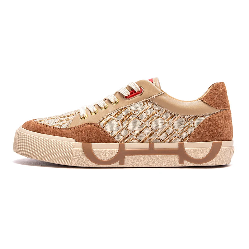 Deluxe Brand Women’s Letter Print Sneakers