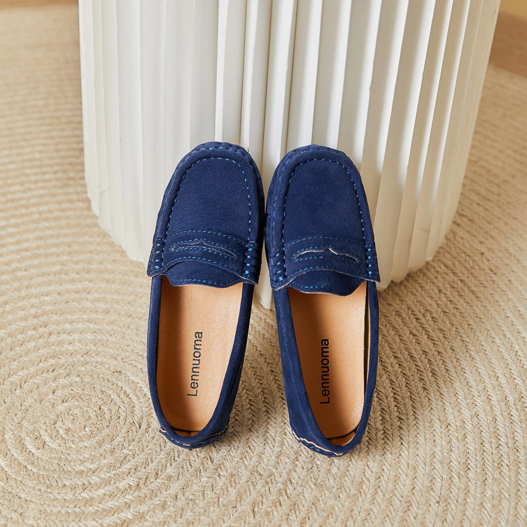 Boys' Suede Loafers for Everyday Wear