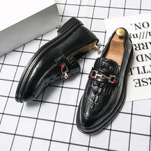 Men’s Italian Style Luxury Leather Loafer Shoes