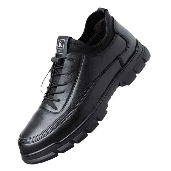 Men’s Soft Leather Casual Shoes for Work and Office