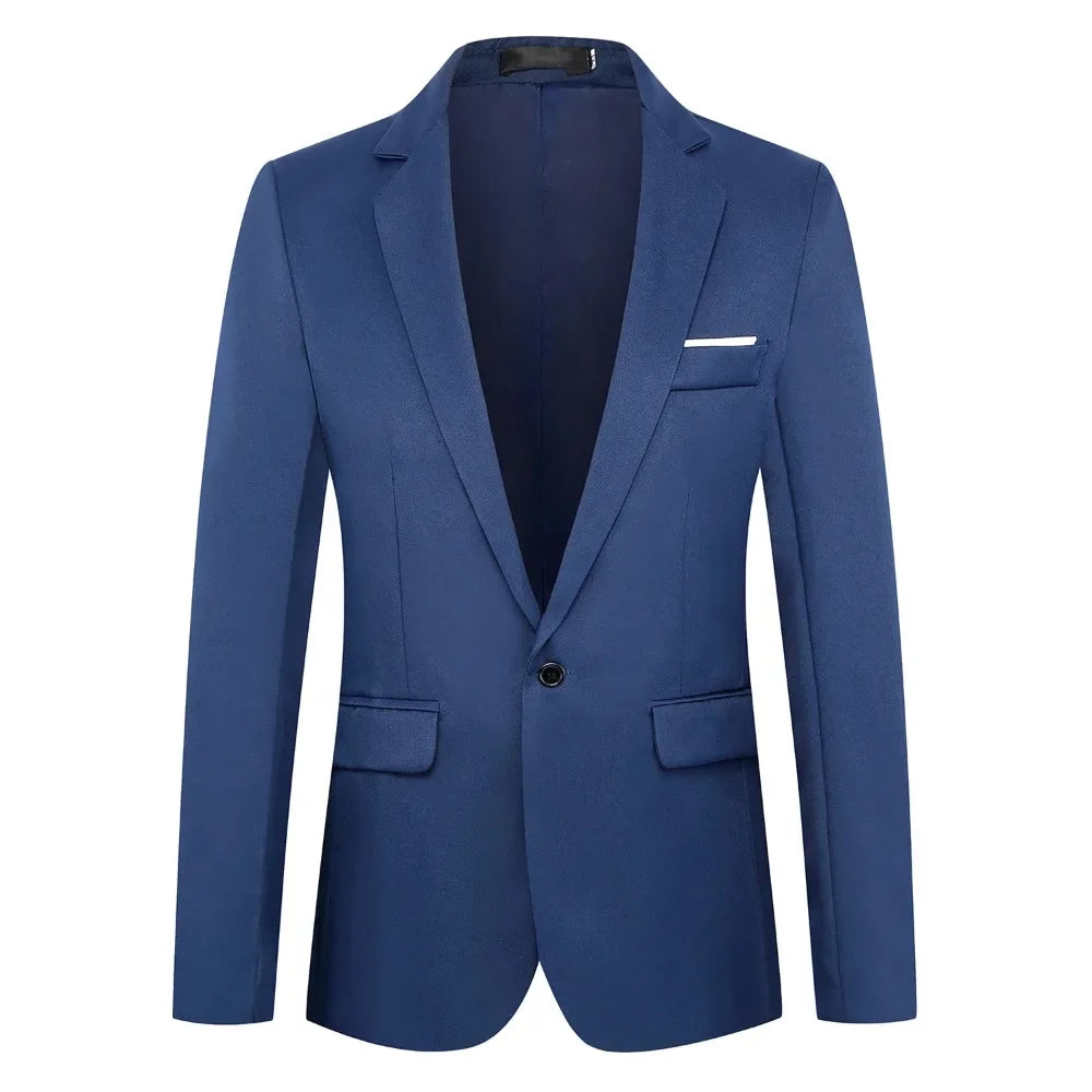 Men’s Elegant Slim Fit Business Suit
