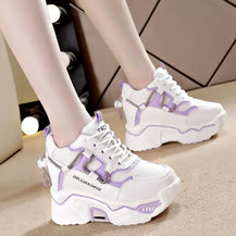 Mesh Breathable Wedge Sneakers for Women