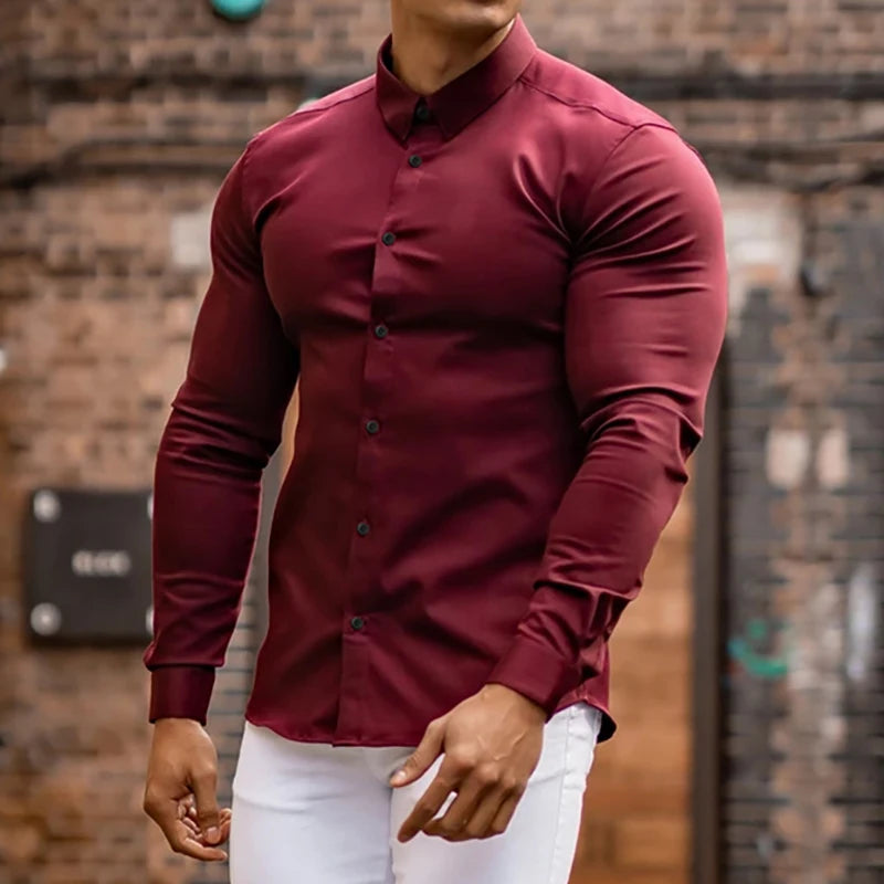 Men’s High-Elasticity Athletic Shirt