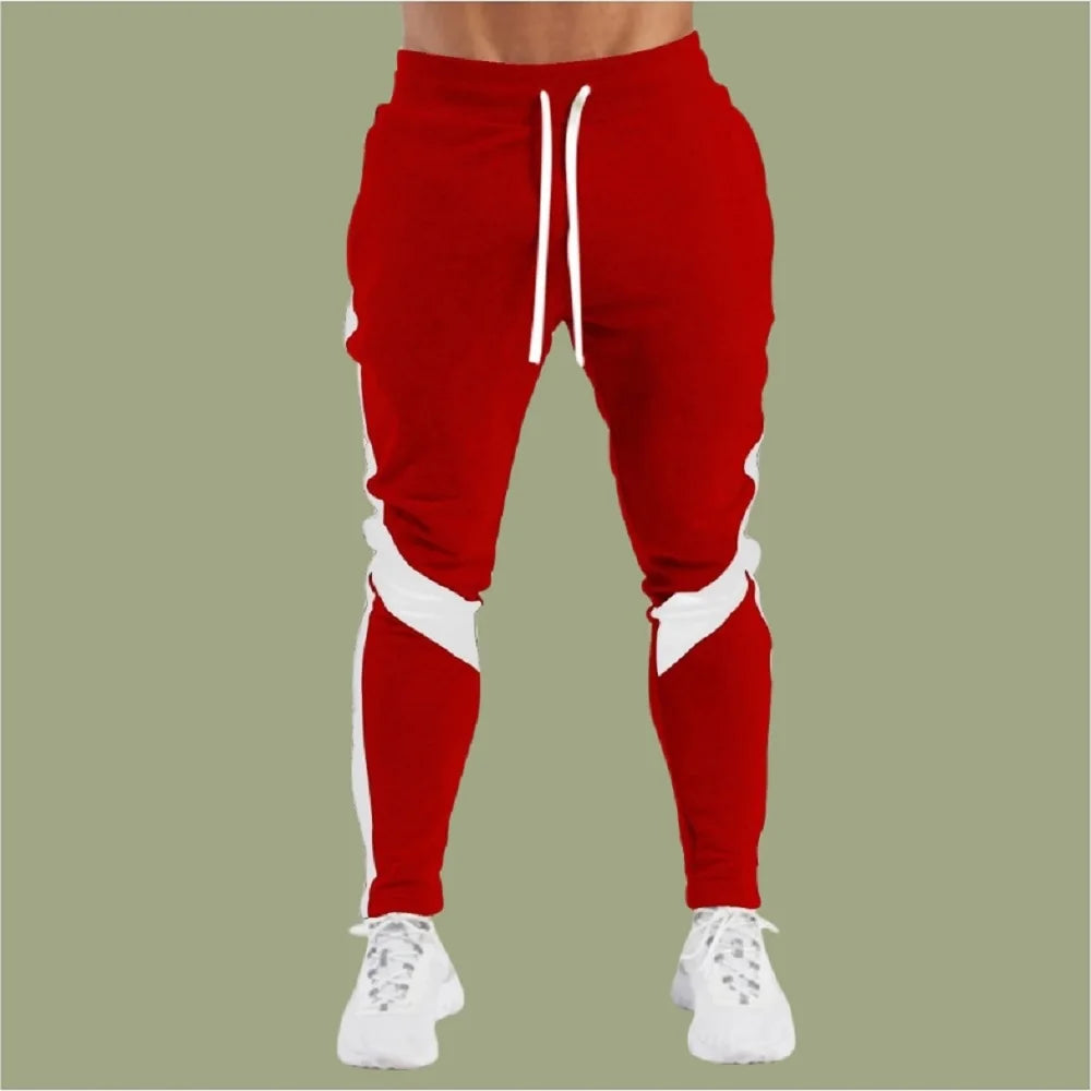 Mens Joggers Casual Pants Fitness Men Sportswear Tracksuit Bottoms Skinny Sweatpants Trousers Black Gyms Jogger Track PantsPlush