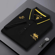 Men’s Luxury Embroidered Polo T Shirt