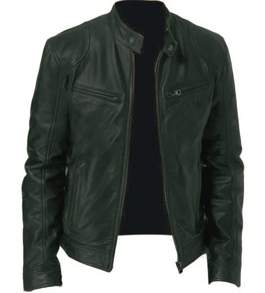 Dashing Windproof Biker Jacket for Men