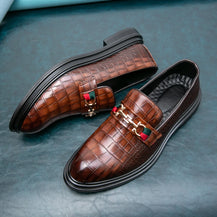 Men’s Italian Style Luxury Leather Loafer Shoes