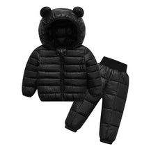 Children’s Thick Hooded Snowsuit for Winter