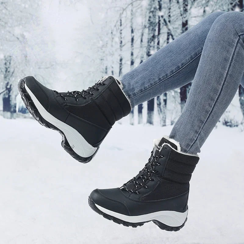 Women’s Platform Snow Boots for Winter