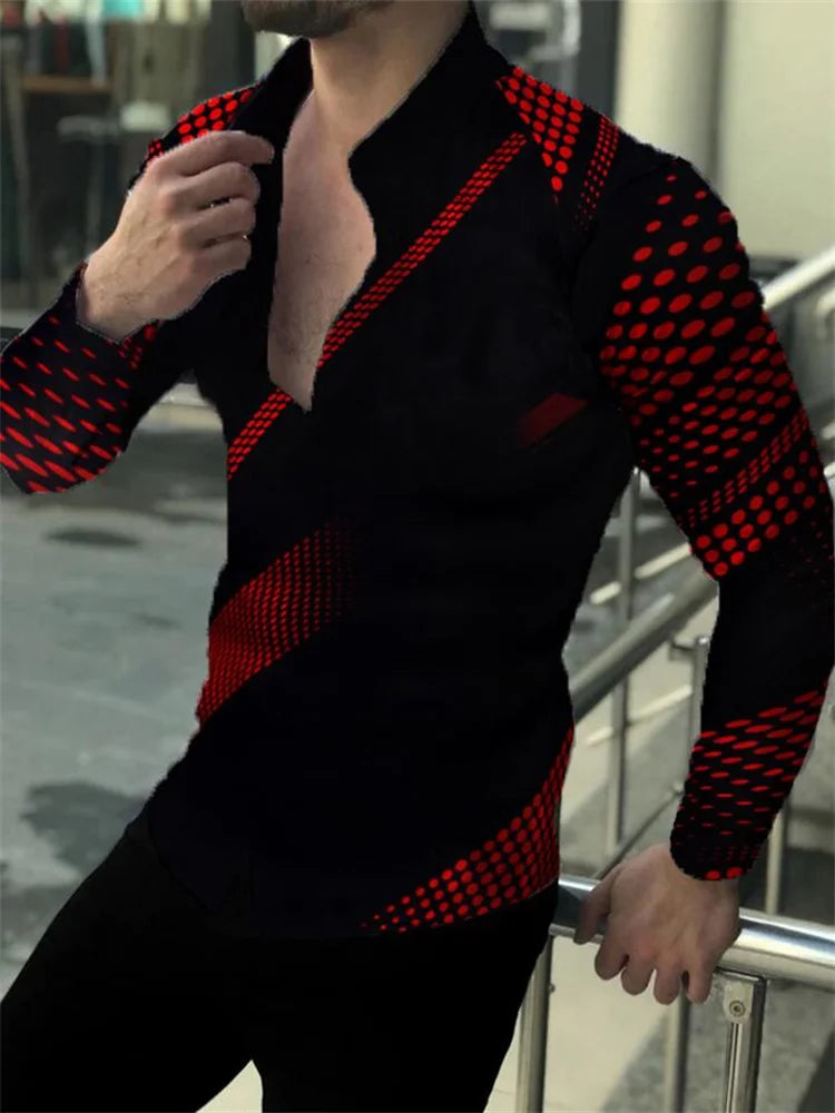 Men’s Luxury Single Breasted Shirt