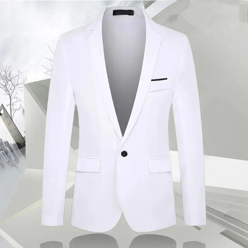 Men’s Elegant Slim Fit Business Suit