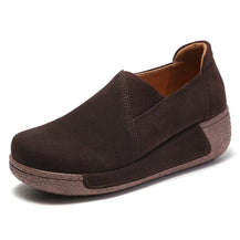 WOIZGIC Genuine Leather Shoes for Women