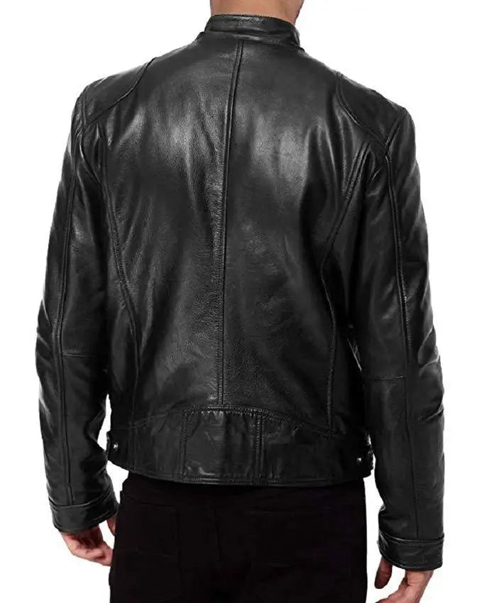 Dashing Windproof Biker Jacket for Men