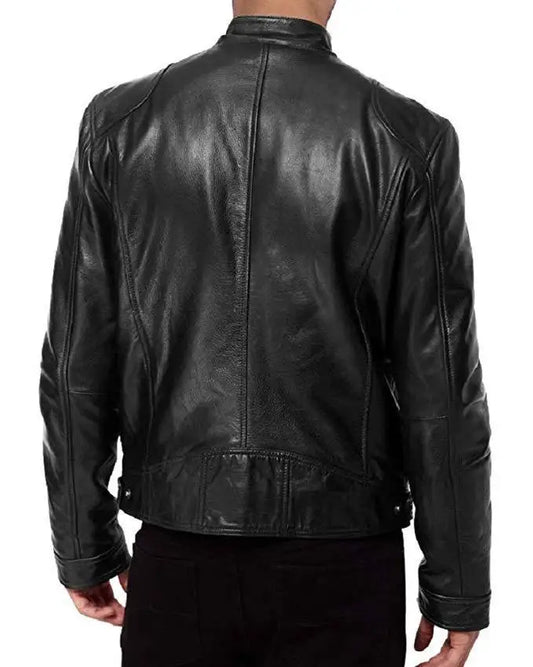 Dashing Windproof Biker Jacket for Men