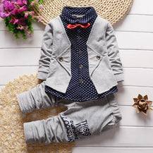 IENENS Long Sleeve Formal Suit for Kids