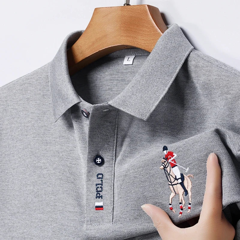 Premium Men’s Embroidered Polo Shirt