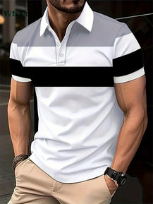 Men's Polo T-Shirt for Summer