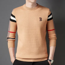 Warm Men’s Sweater Pullover for Winter