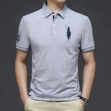 Men’s Luxury Embroidered Polo Shirt