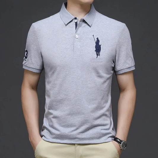 Men’s Luxury Embroidered Polo Shirt