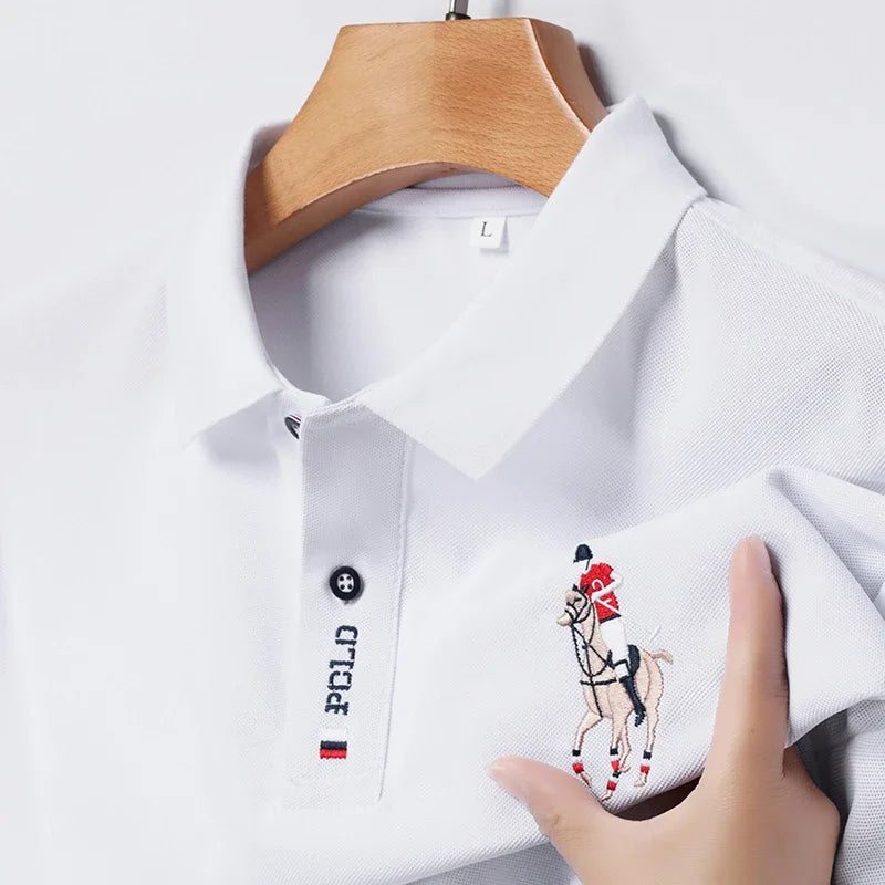 Premium Men’s Embroidered Polo Shirt
