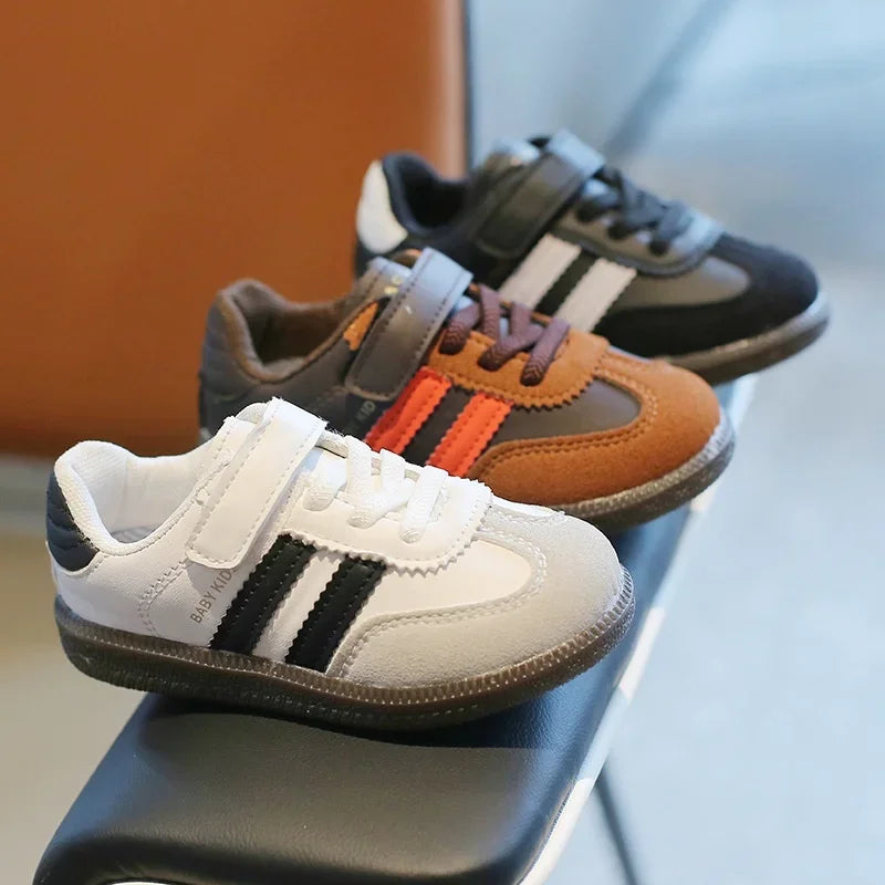 Children’s Non-Slip Casual Pu leather Shoes