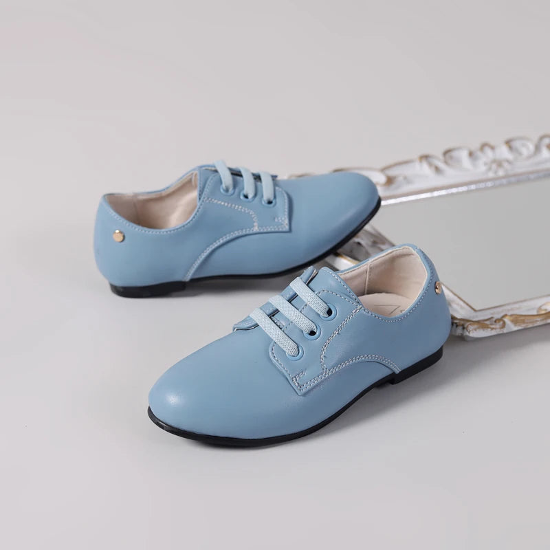 Kids’ Soft Slip-On Leather Shoes