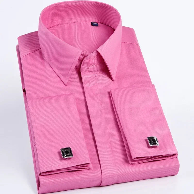 Men’s French Cufflinks Dress Shirt