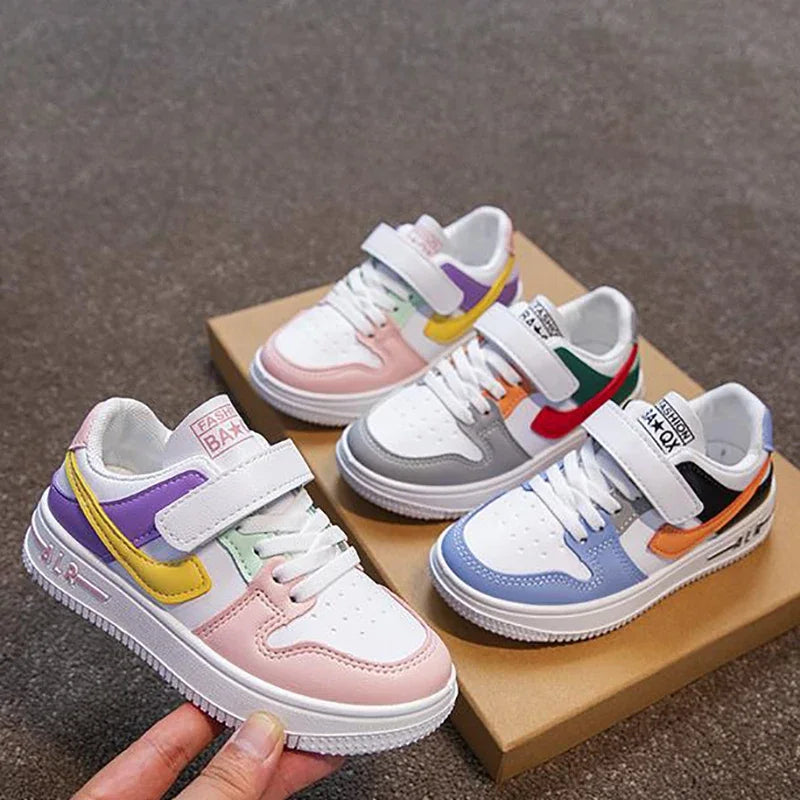 Kids' Breathable Non-Slip School Sneakers