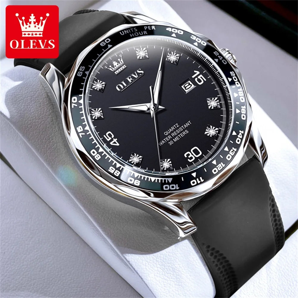OLEVS Men's Luxury Quartz Watch