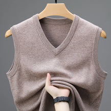 Stylish Men’s Wool Cashmere Vest