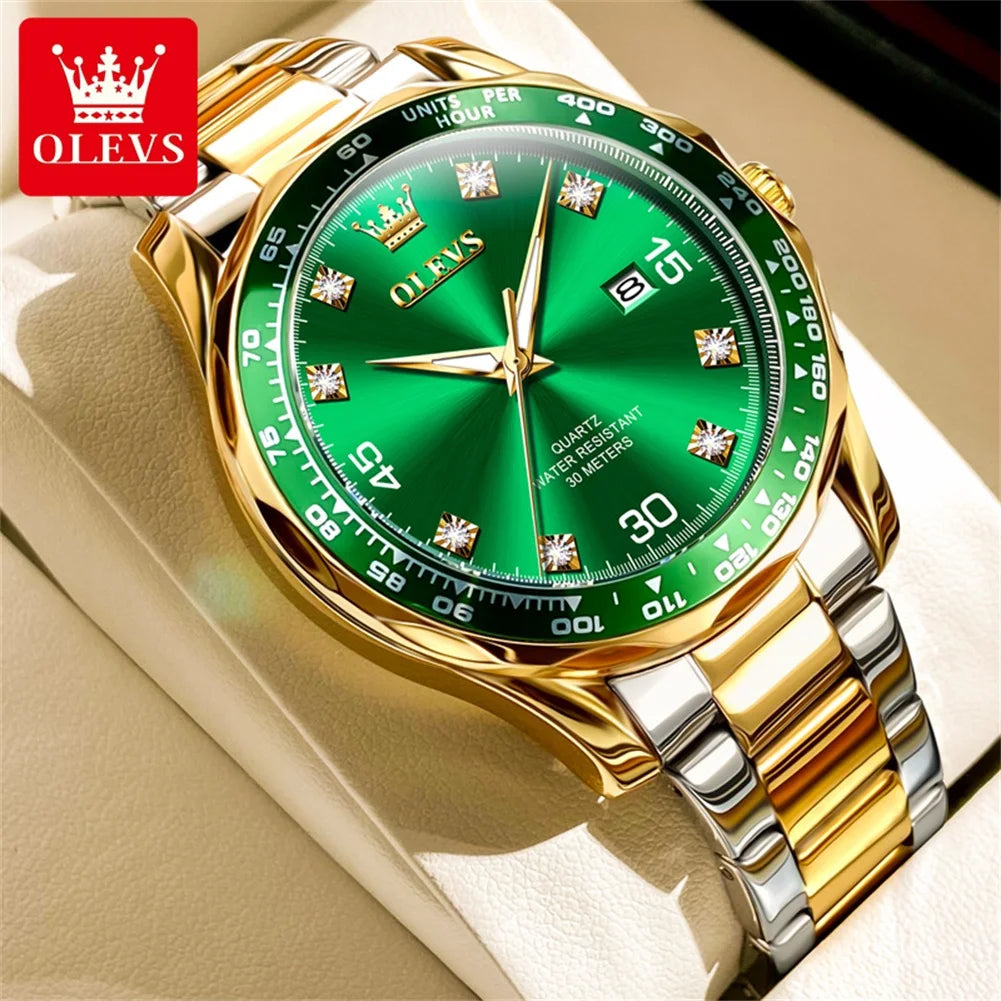OLEVS Men's Luxury Quartz Watch