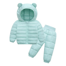 Children’s Thick Hooded Snowsuit for Winter