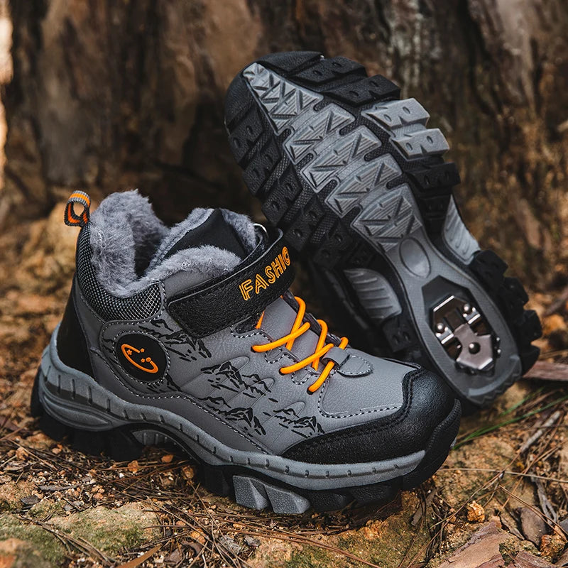 Kids’ Breathable Non-Slip Hiking Shoes