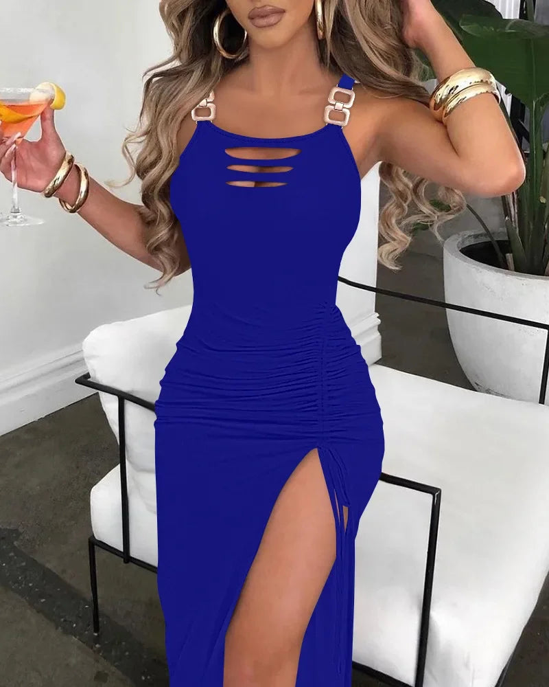 Women’s Ladder Cutout Bodycon Dress
