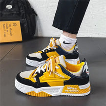 Fashion Sneakers  Skateboard Shoes Outdoor Casual Running Shoes for Men Lace-up Platform Tenis Shoes Zapatillas Hombre