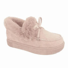 Women’s Solid Color Furry Winter Boots