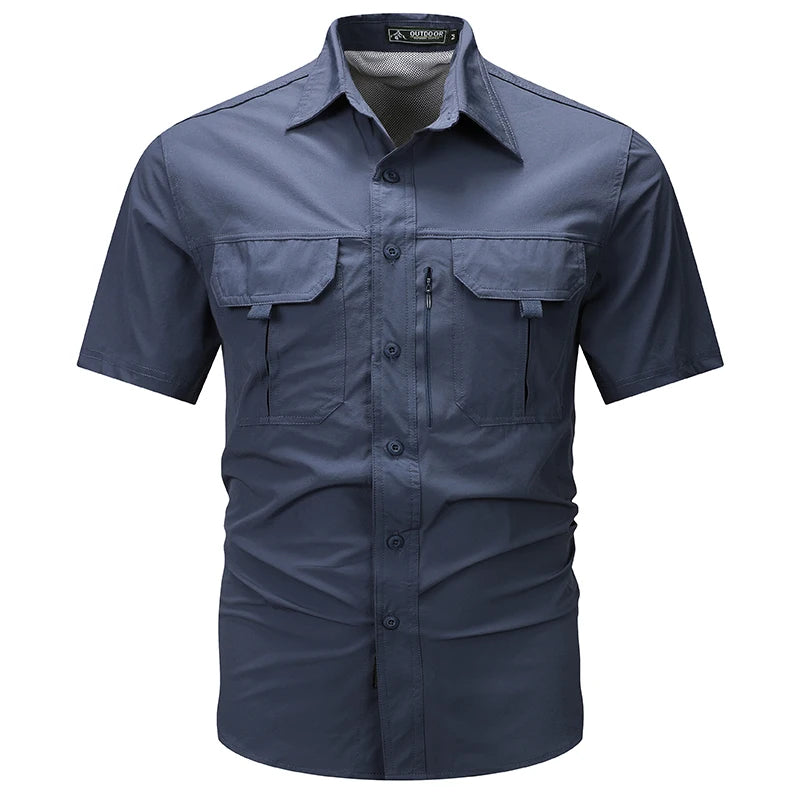 Men’s Breathable Tactical Work Shirt