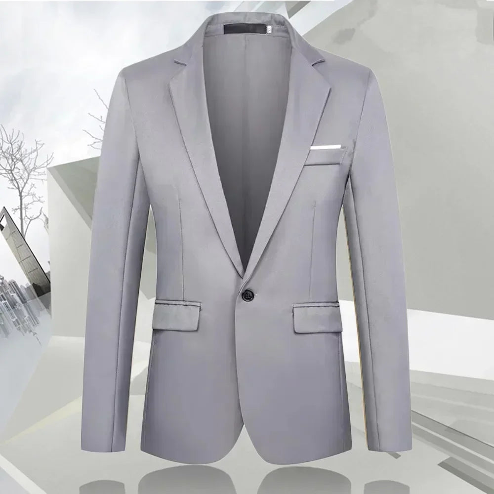 Men’s Elegant Slim Fit Business Suit