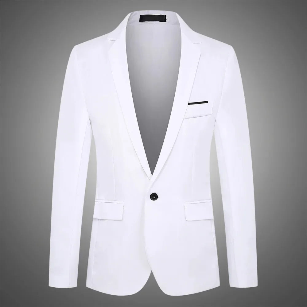 Men’s Elegant Slim Fit Business Suit
